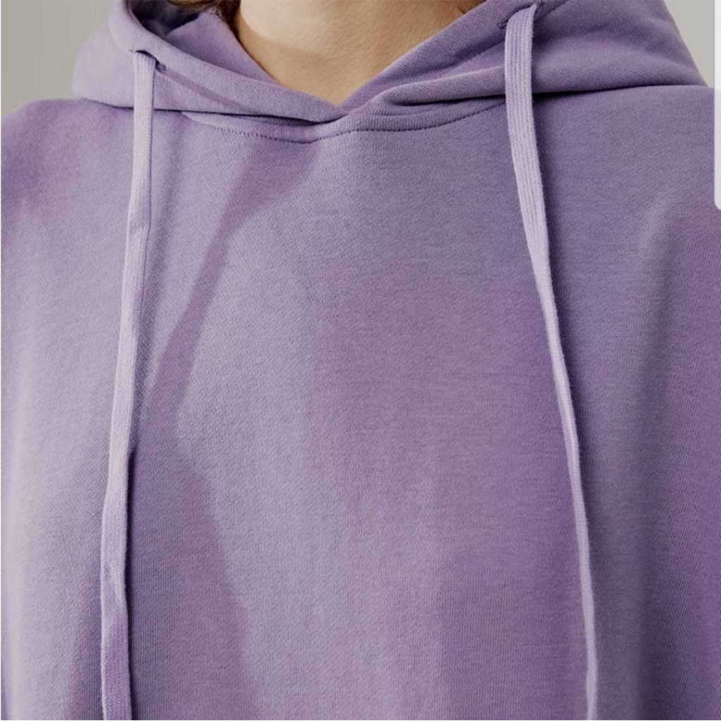 Nwot Nap Loungewear Pullover Sweatshirt Hoodie Dress Purple Lilac Xs — image 5 of 8